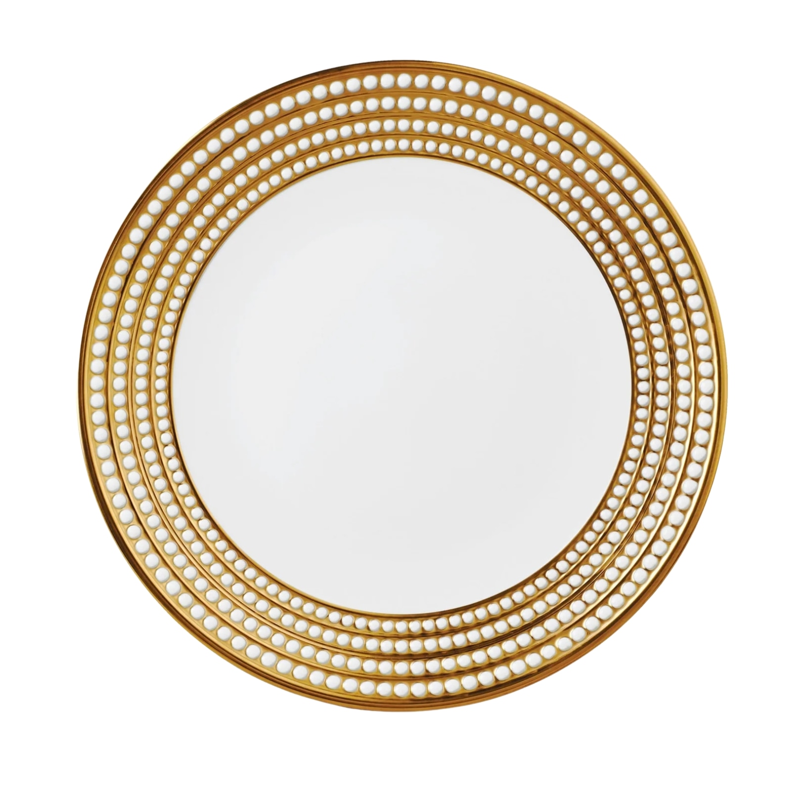 L'Objet, Perlée gold, Round platter