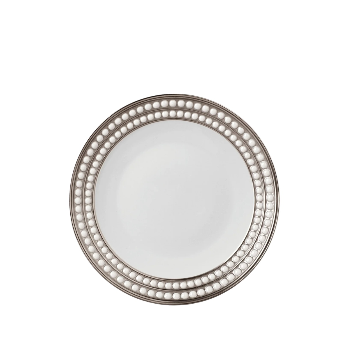 L'Objet, Perlée platinum, Dessert plate