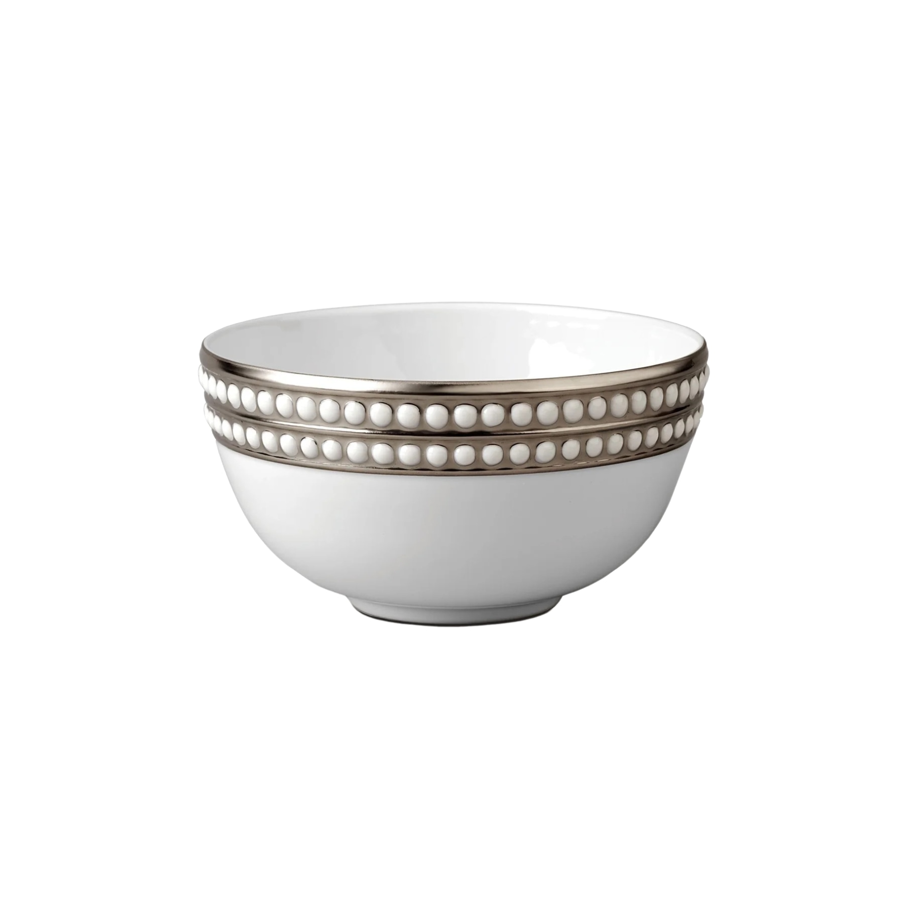 L'Objet, Perlée platinum, Cereal bowl