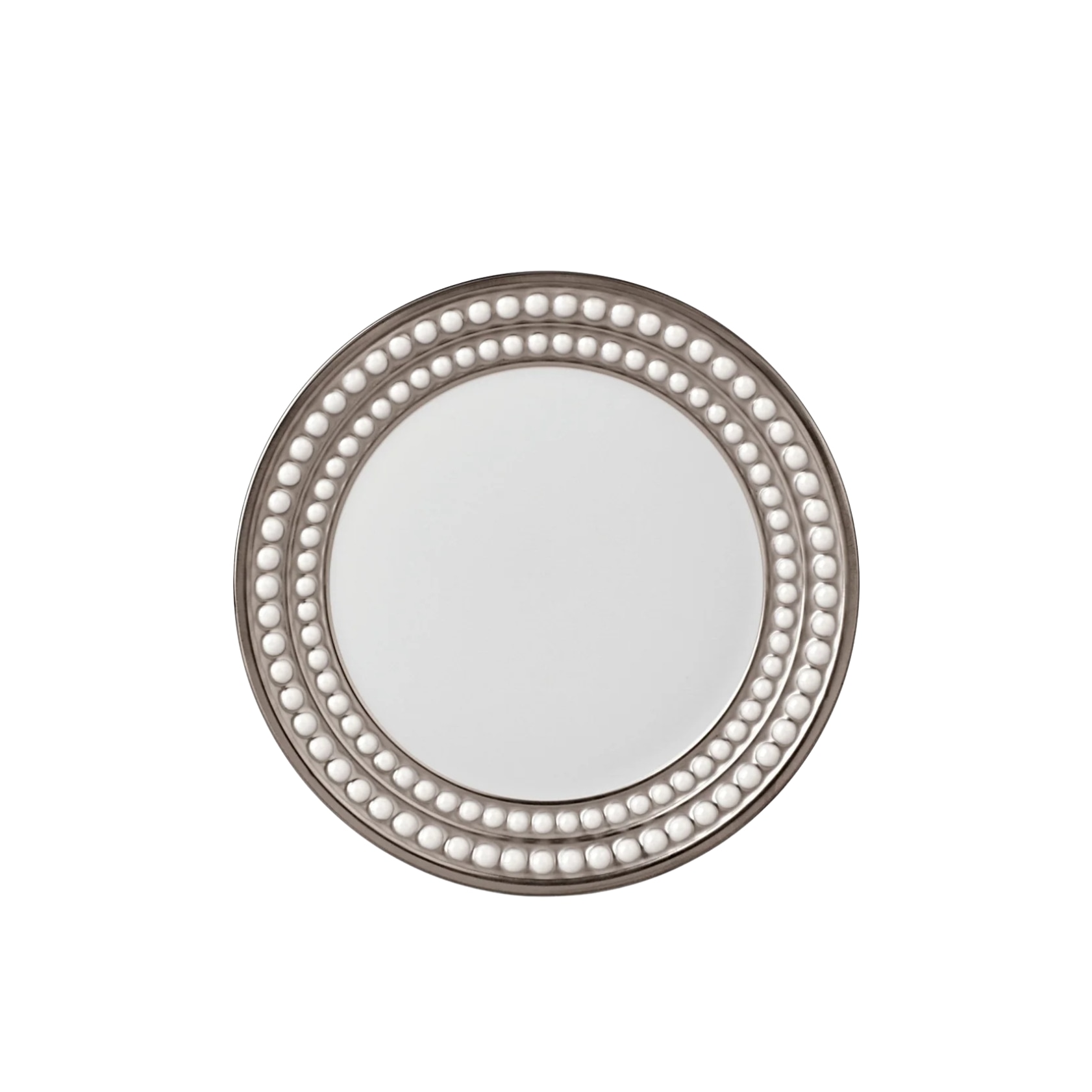 L'Objet, Perlée platinum, Bread and butter plate