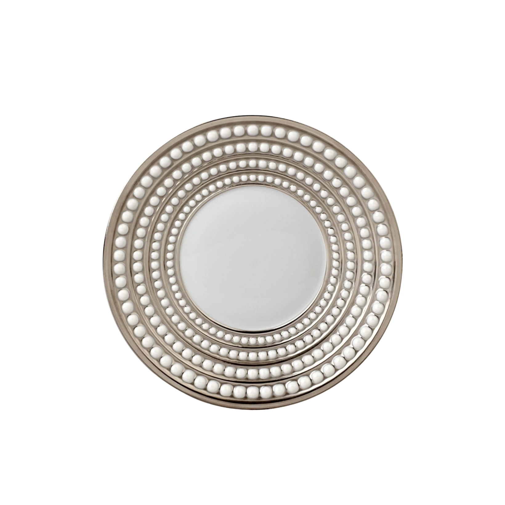 L'Objet, Perlée platinum, Saucer