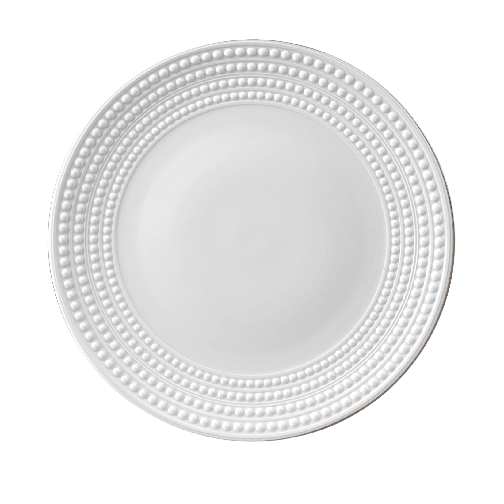 L'Objet, Perlée white, Presentation plate