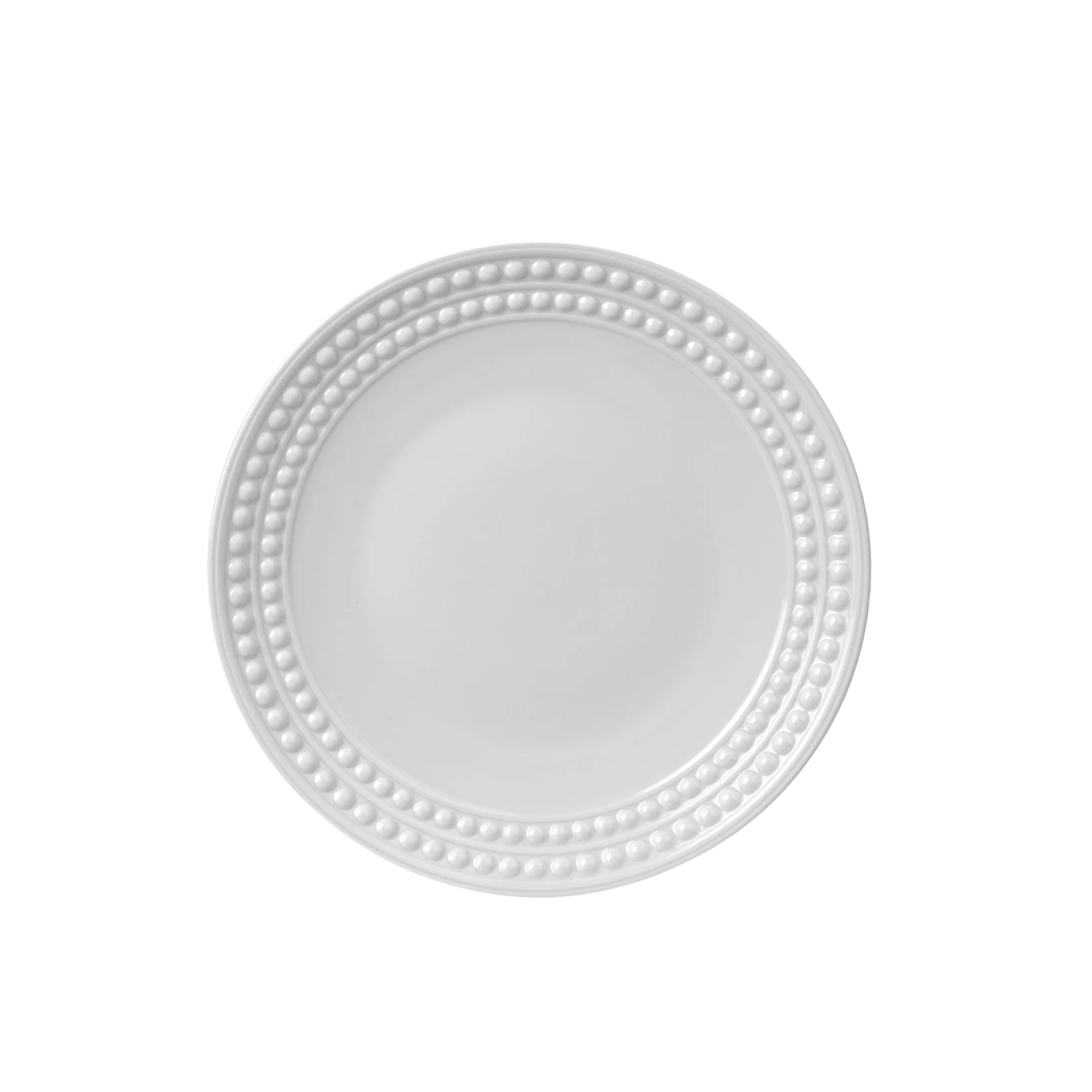 L'Objet, Perlée white, Dessert plate