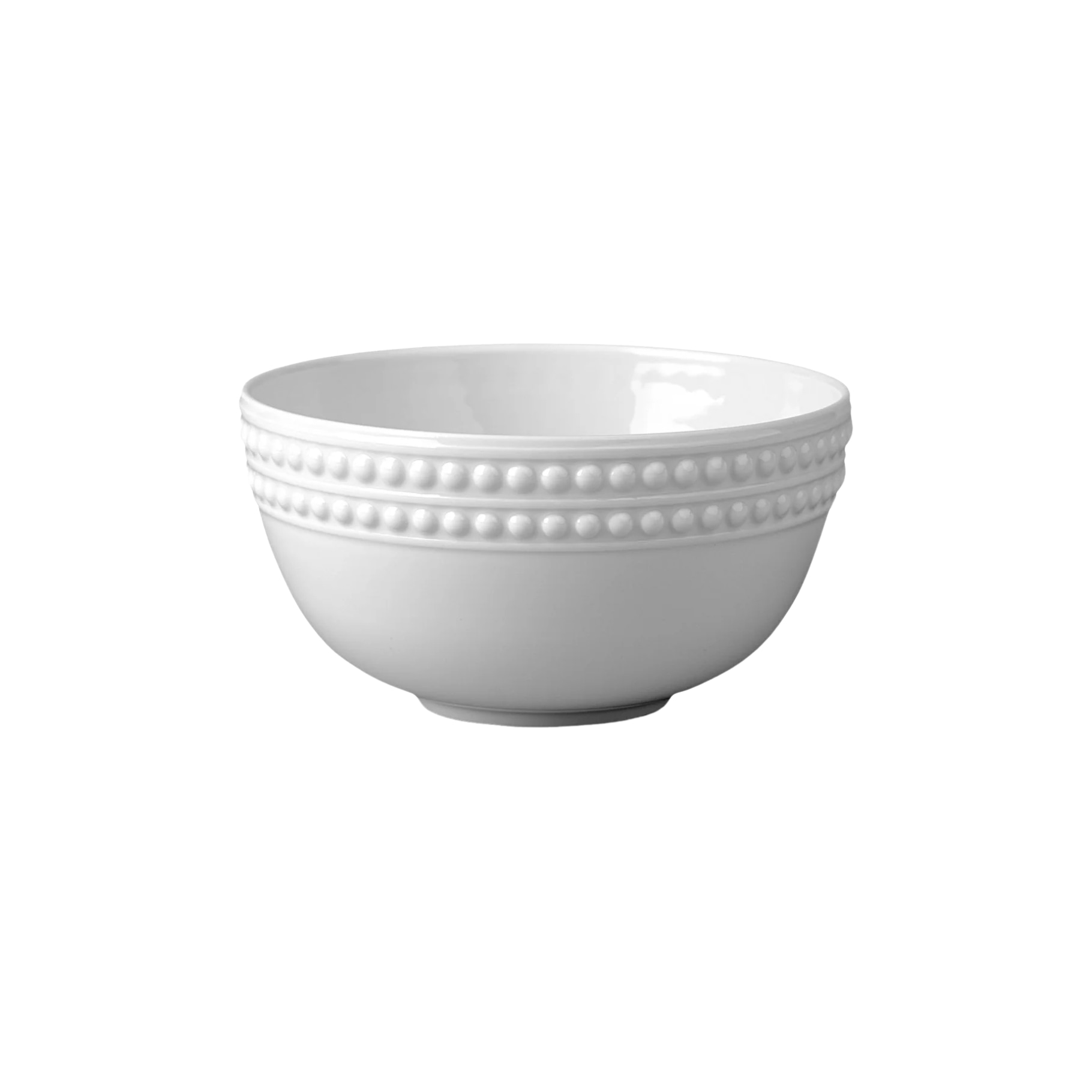 L'Objet, Perlée white, Cereal bowl