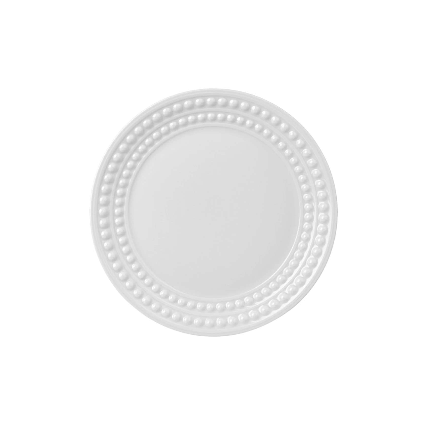 L'Objet, Perlée white, Bread and butter plate