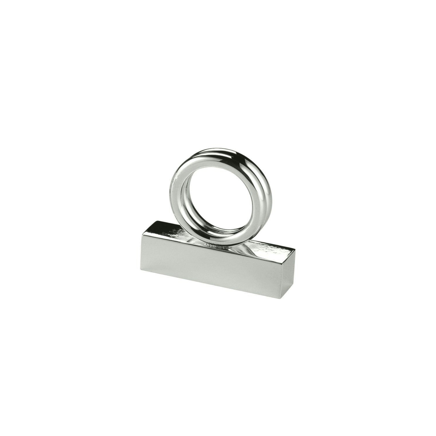 Schiavon, Essentia table accessories, silver plated, Place card/menu holder