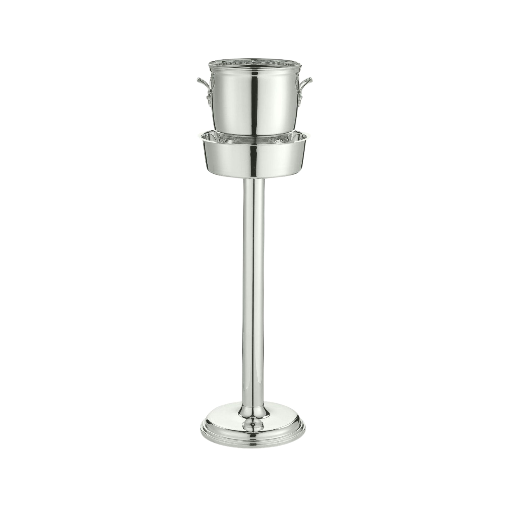 Schiavon, Essentia bar accessories, silver plated, Champagne bucket support