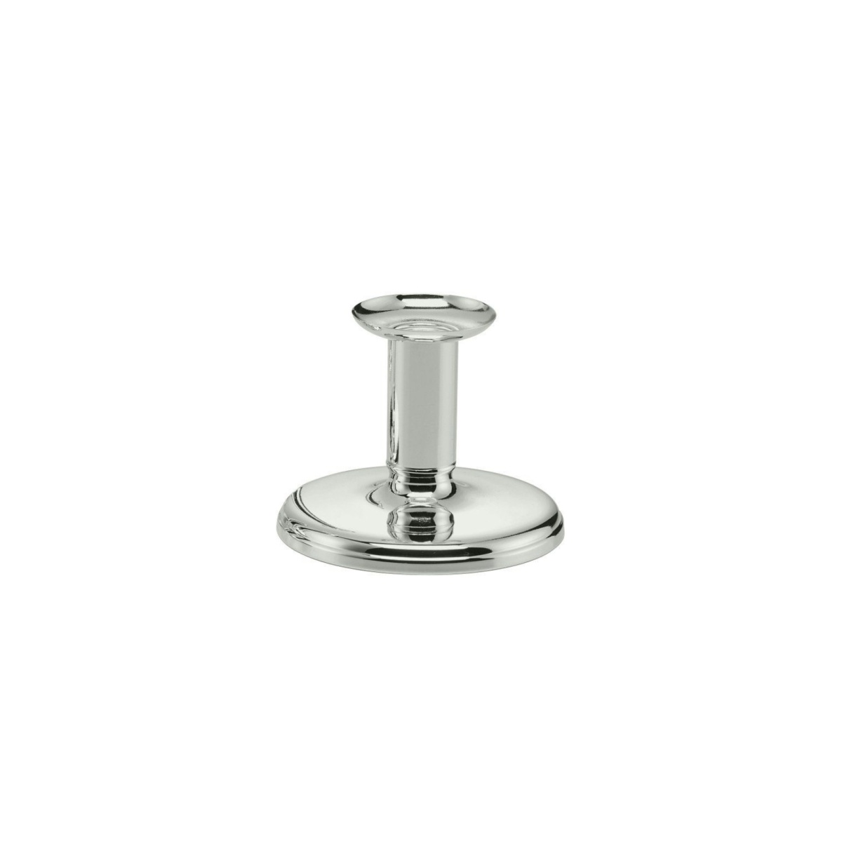 Schiavon, Essentia сandleholders and vases, silver plated, Single-stem candleholder