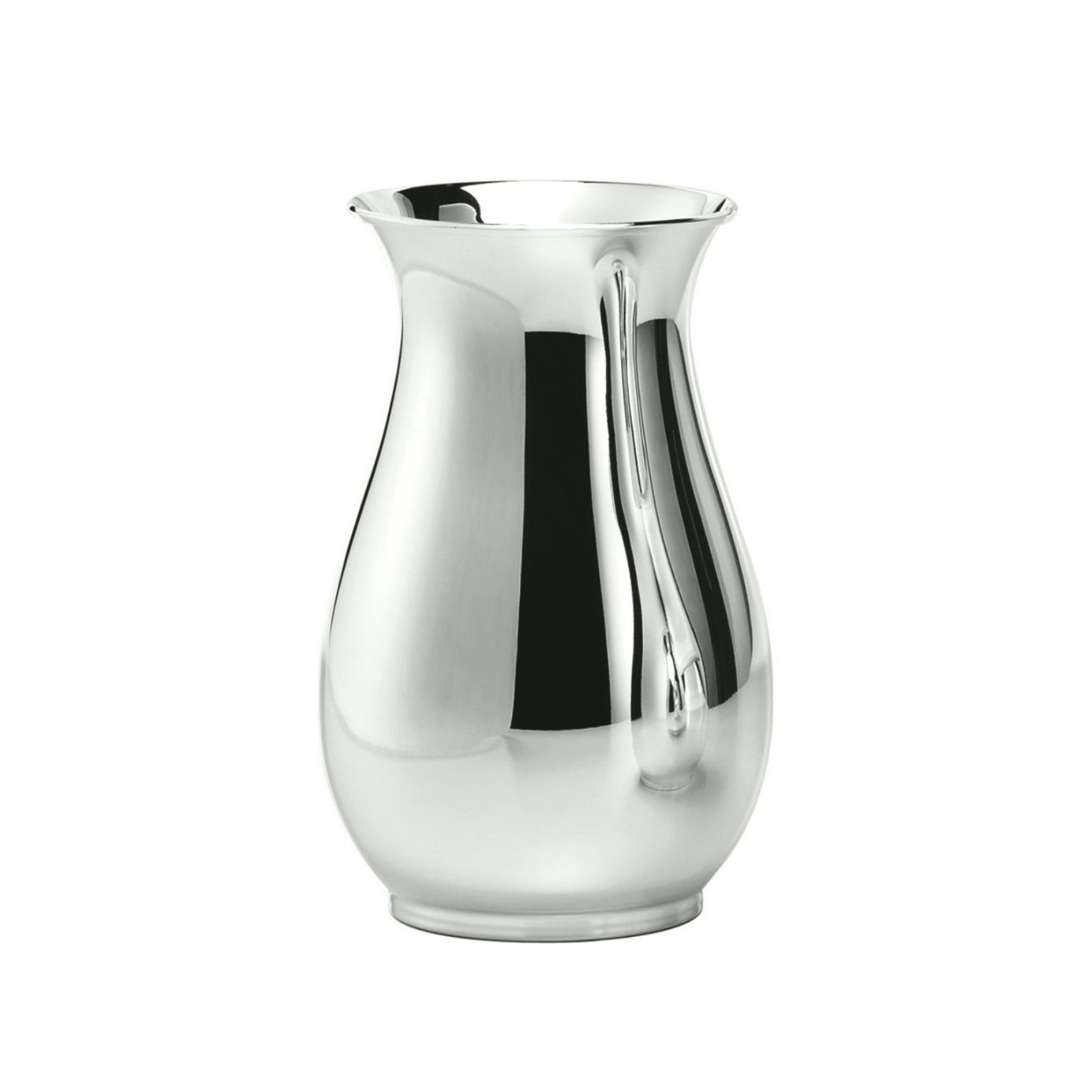 Schiavon, Essentia сandleholders and vases, silver plated, Smooth vase