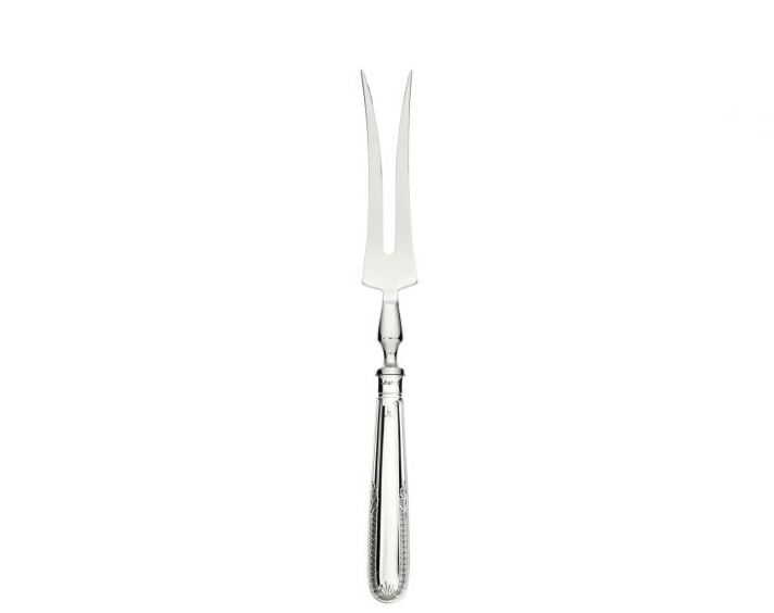 Schiavon, Impero cutlery, silver plated, Carving fork