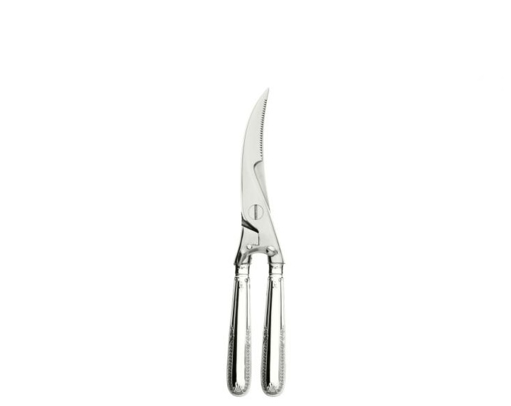 Schiavon, Impero cutlery, silver plated, Poultry shears