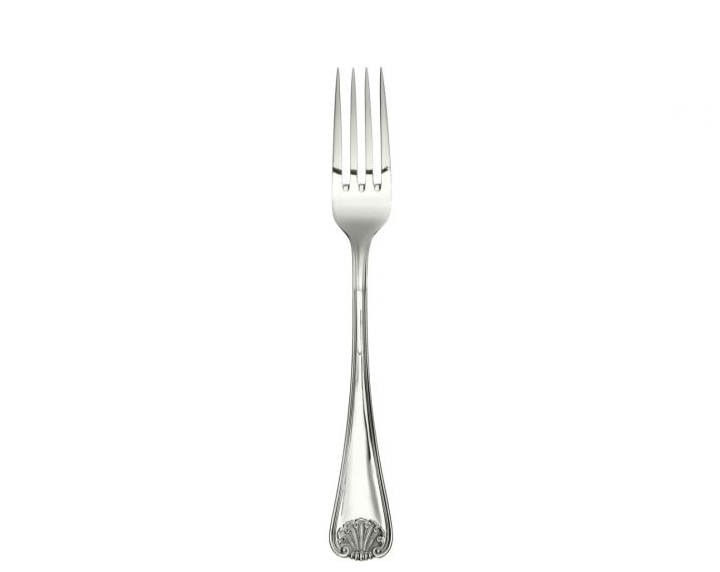 Schiavon, Conchiglia cutlery, silver plated, Table fork