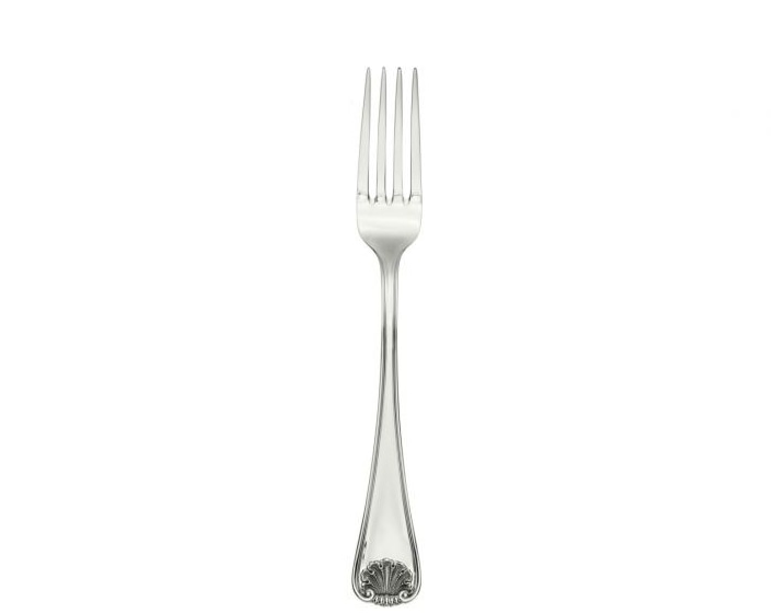 Schiavon, Conchiglia cutlery, silver plated, Serving fork