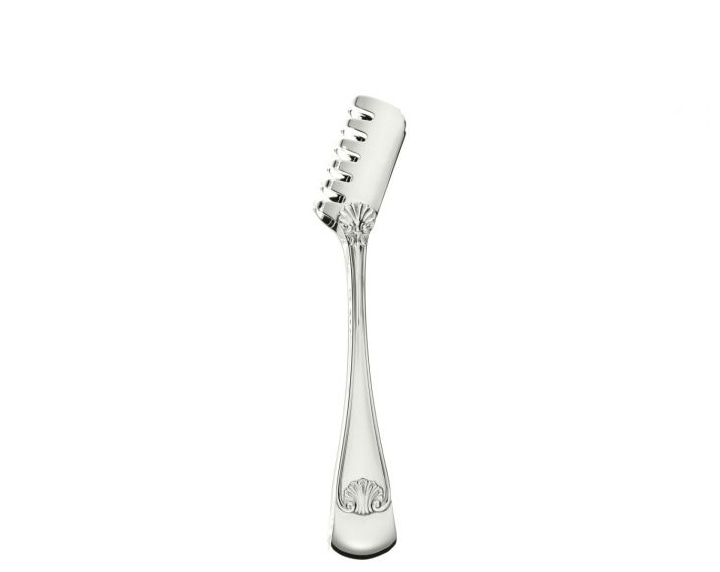 Schiavon, Conchiglia cutlery, silver plated, Spaghetti tongs