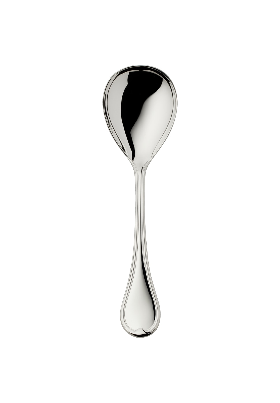 Robbe & Berking, Classic-Faden flatware, silver plated, Salad serving spoon