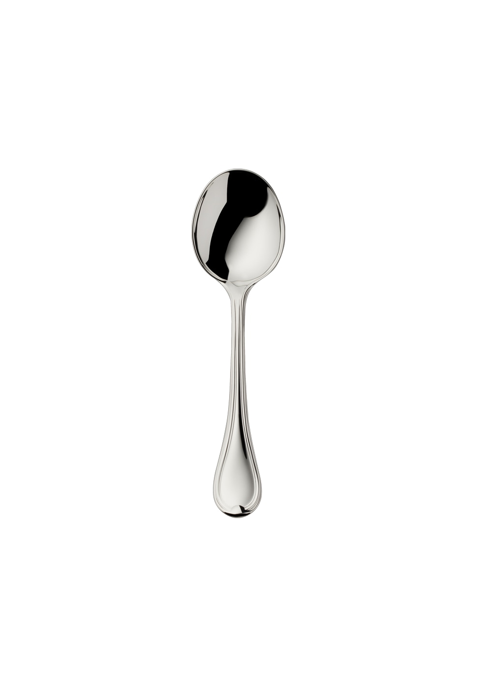 Robbe & Berking, Classic-Faden flatware, silver plated, Cream spoon
