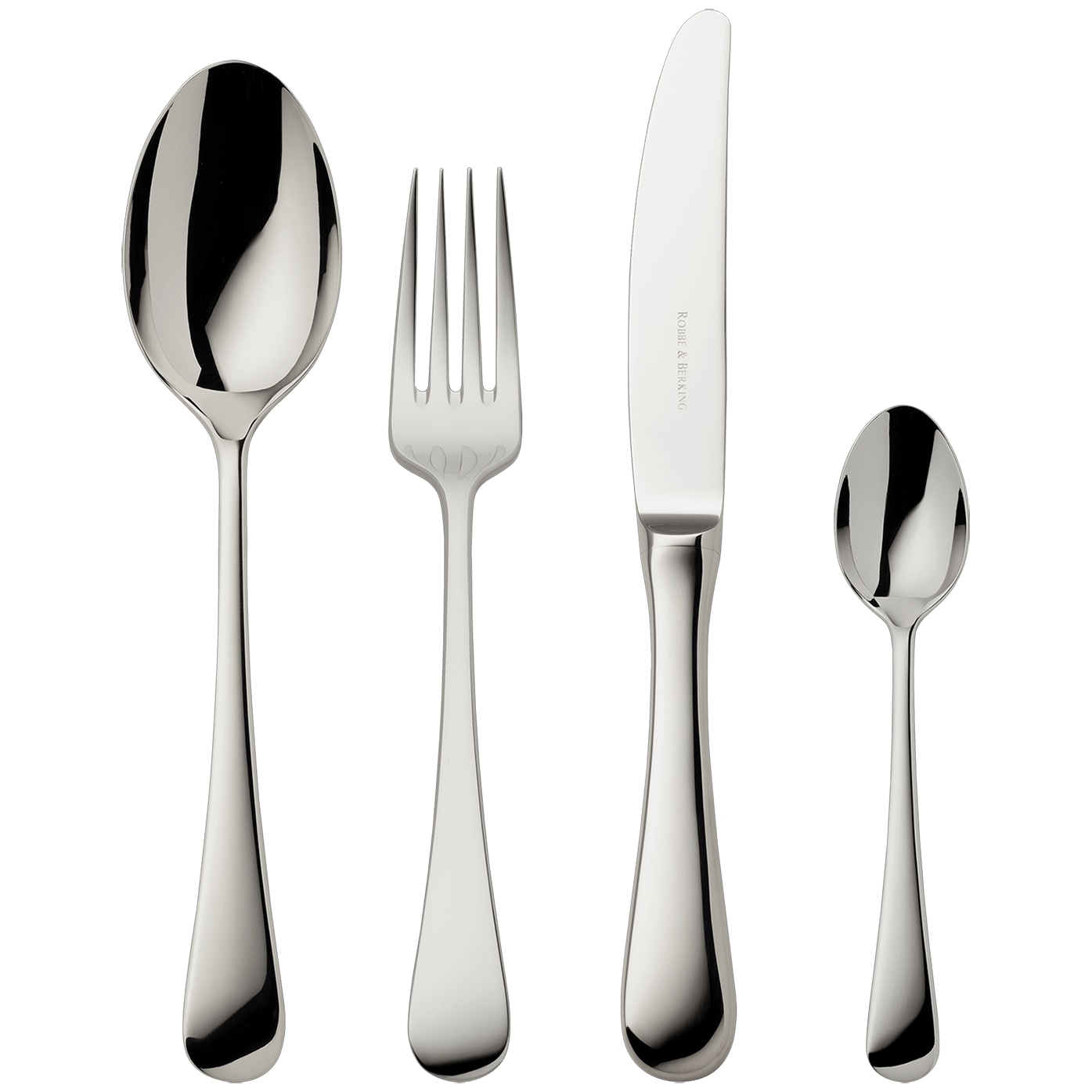 Robbe & Berking, Como flatware, stainless steel, 24-piece set