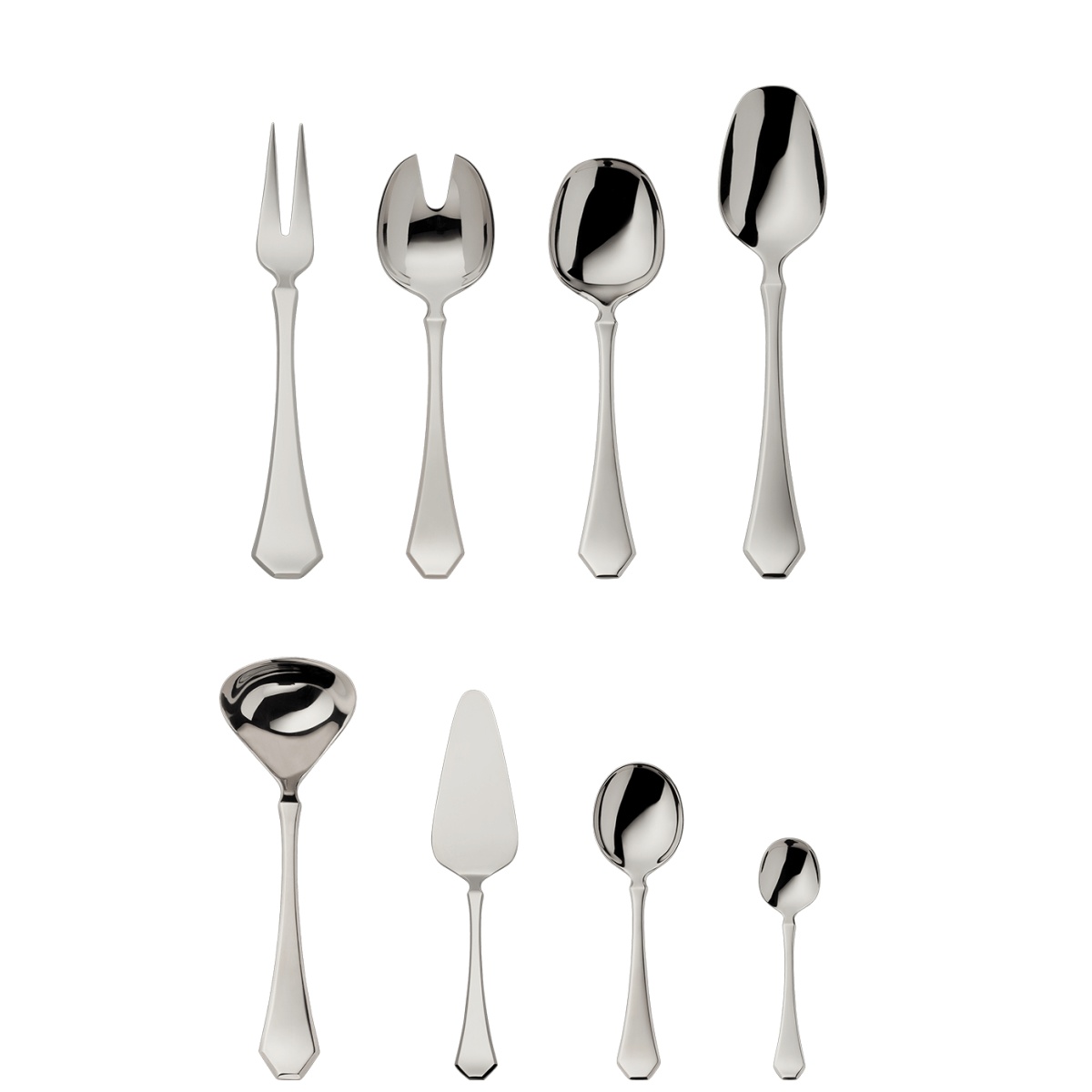 Robbe & Berking, Baltic cutlery, stainless steel, 10-piece set
