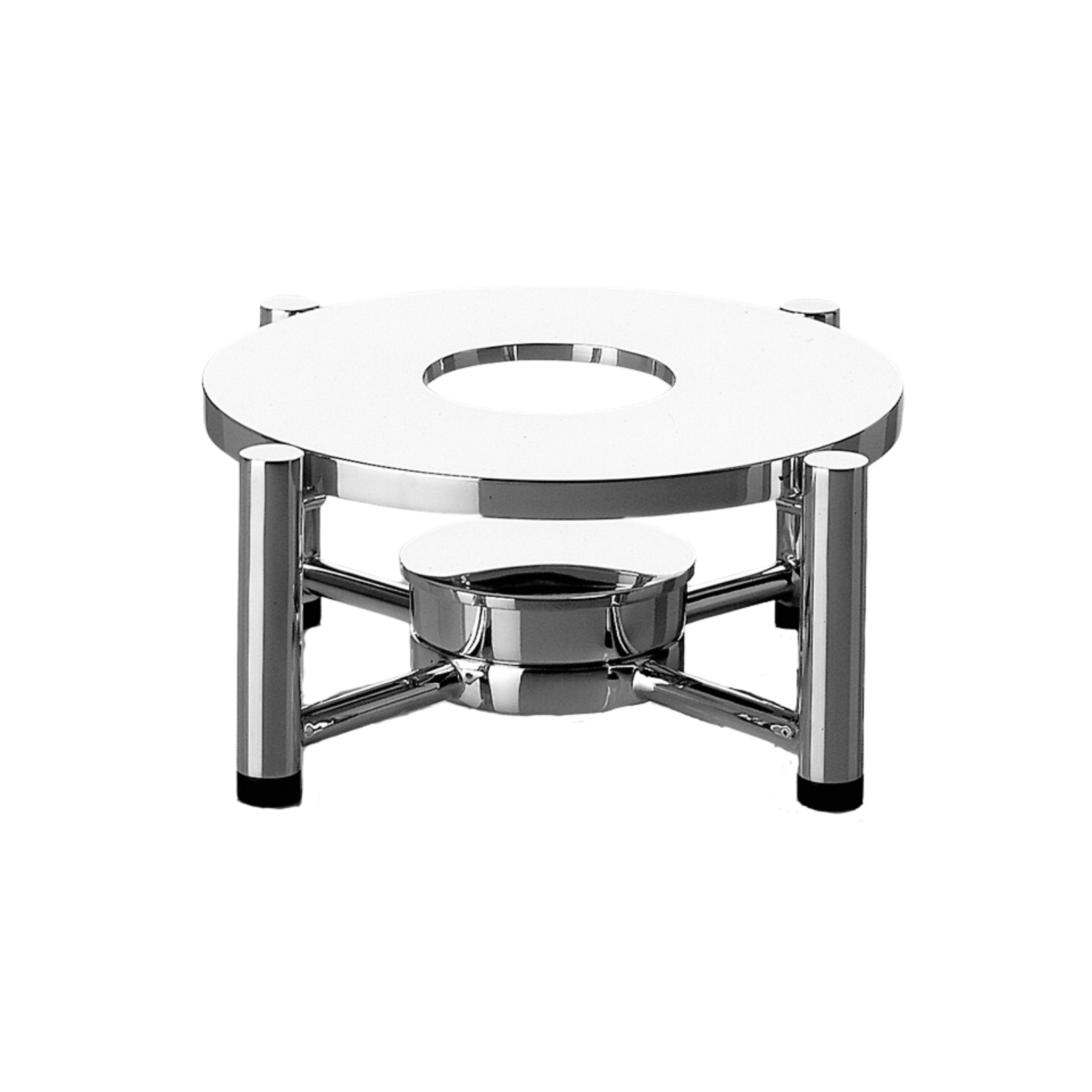 Robbe & Berking, Alta tea and coffee sets, silver plated, Warmer 1 flame