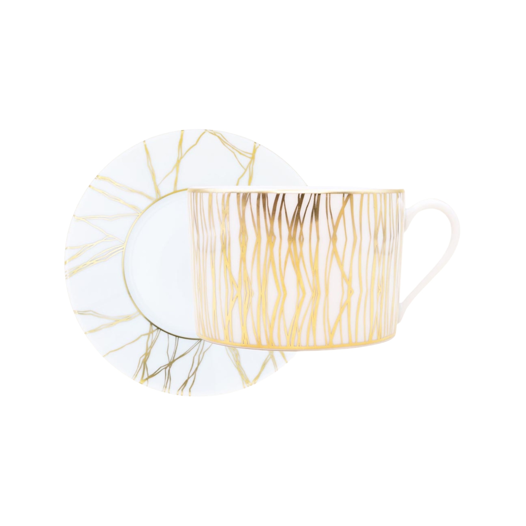 Robert Haviland & C. Parlon, Fil d'or, Breakfast cup & saucer