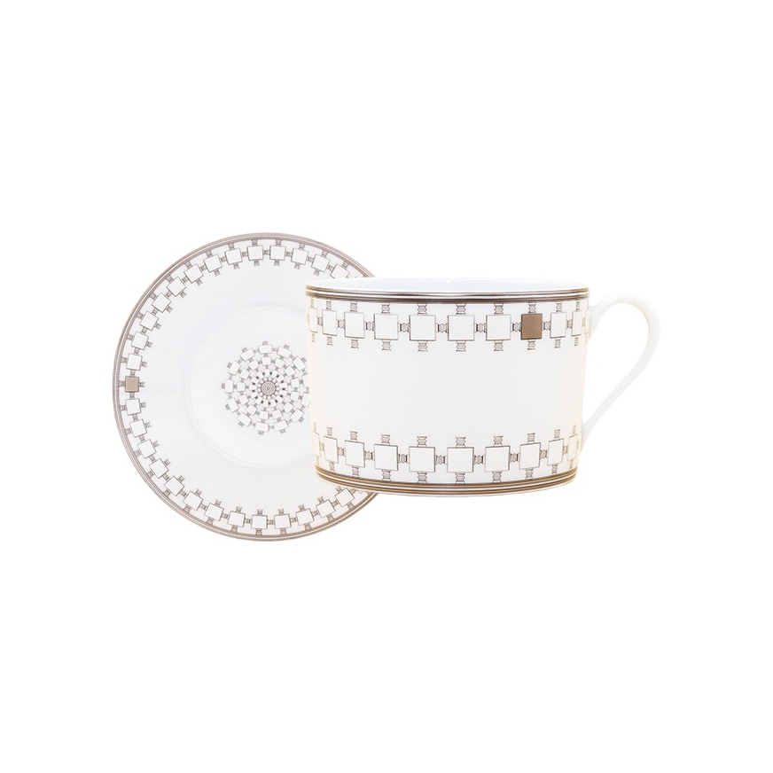 Robert Haviland & C. Parlon, Home Platinum, Breakfast cup & saucer