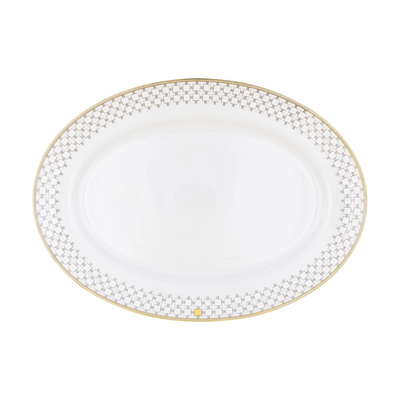 Robert Haviland & C. Parlon, Home Gold, Oval platter 42 cm