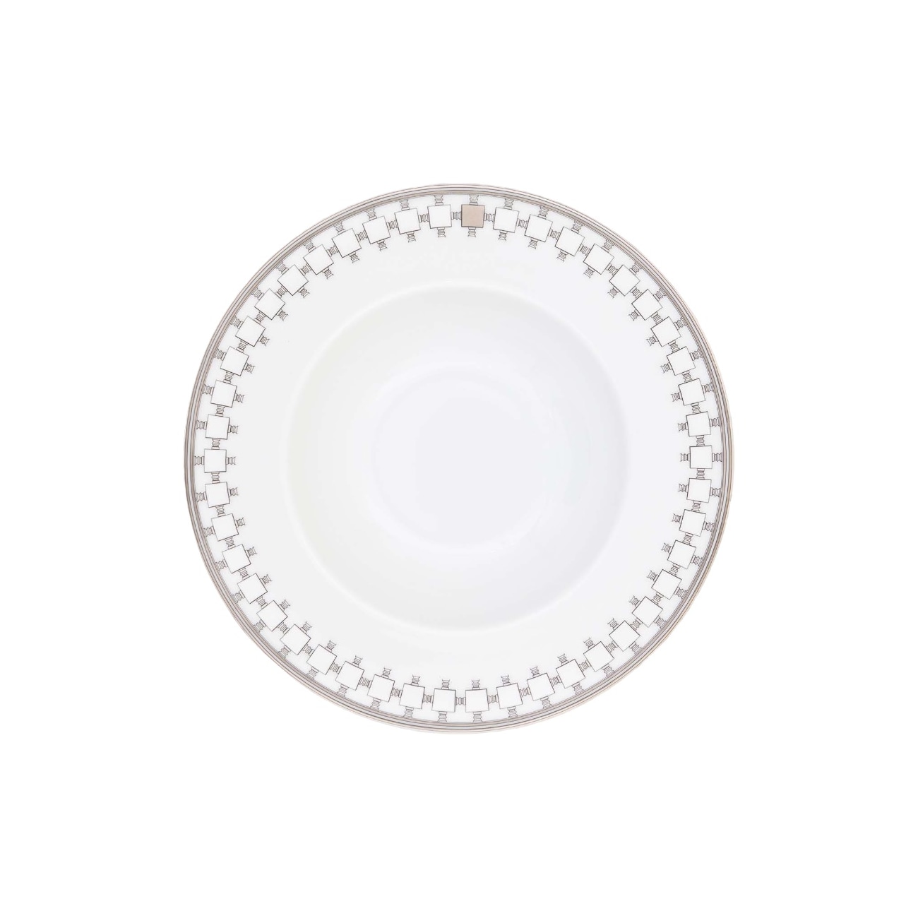 Robert Haviland & C. Parlon, Home Platinum, Rim soup plate