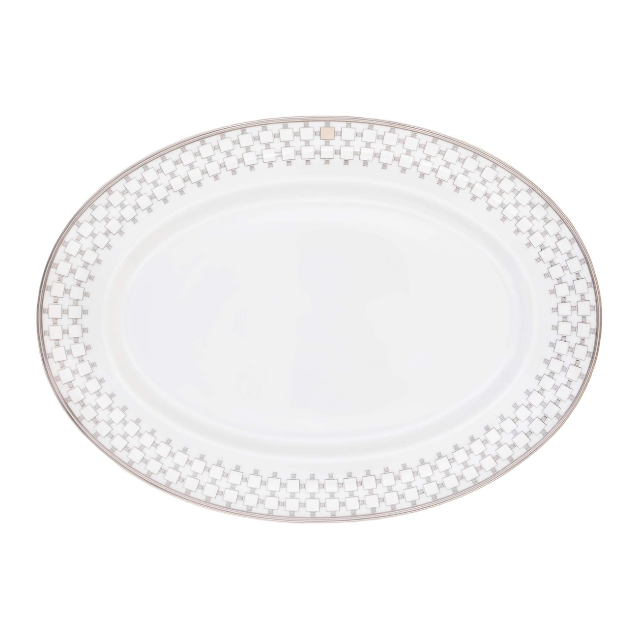 Robert Haviland & C. Parlon, Home Platinum, Oval platter 42 cm