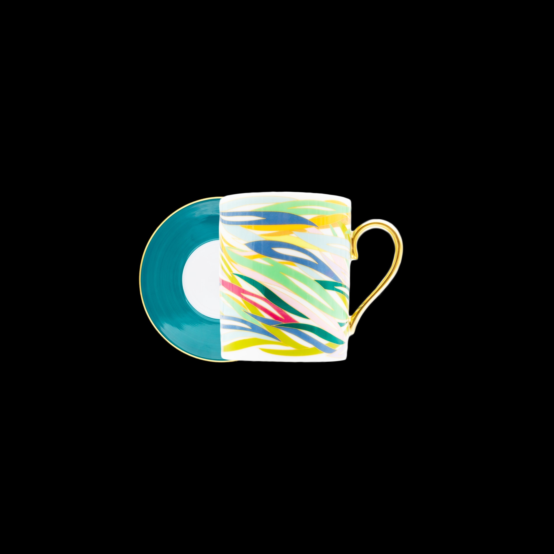 Robert Haviland & C. Parlon, Garden Party, Mug & saucer