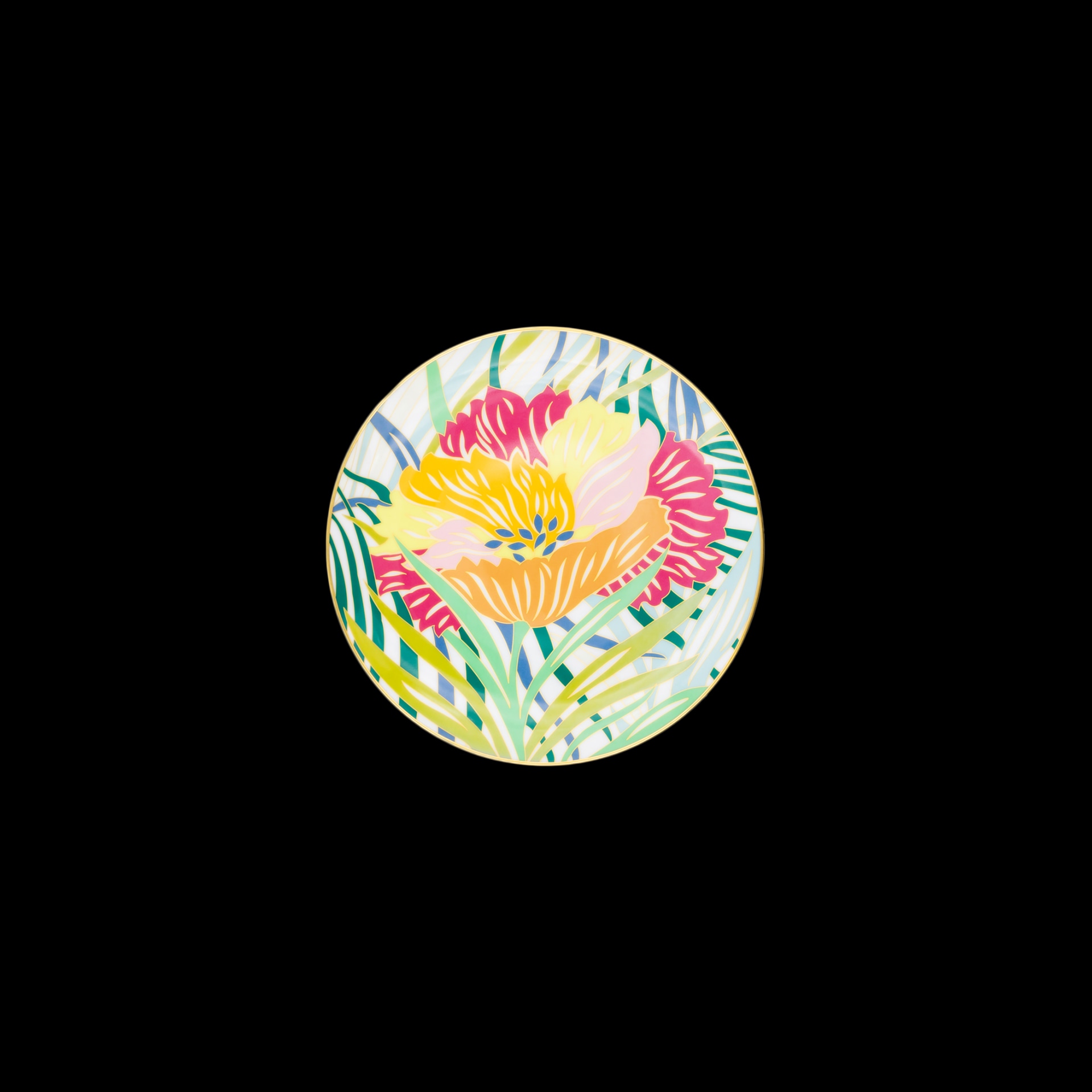 Robert Haviland & C. Parlon, Garden Party, Dessert plate