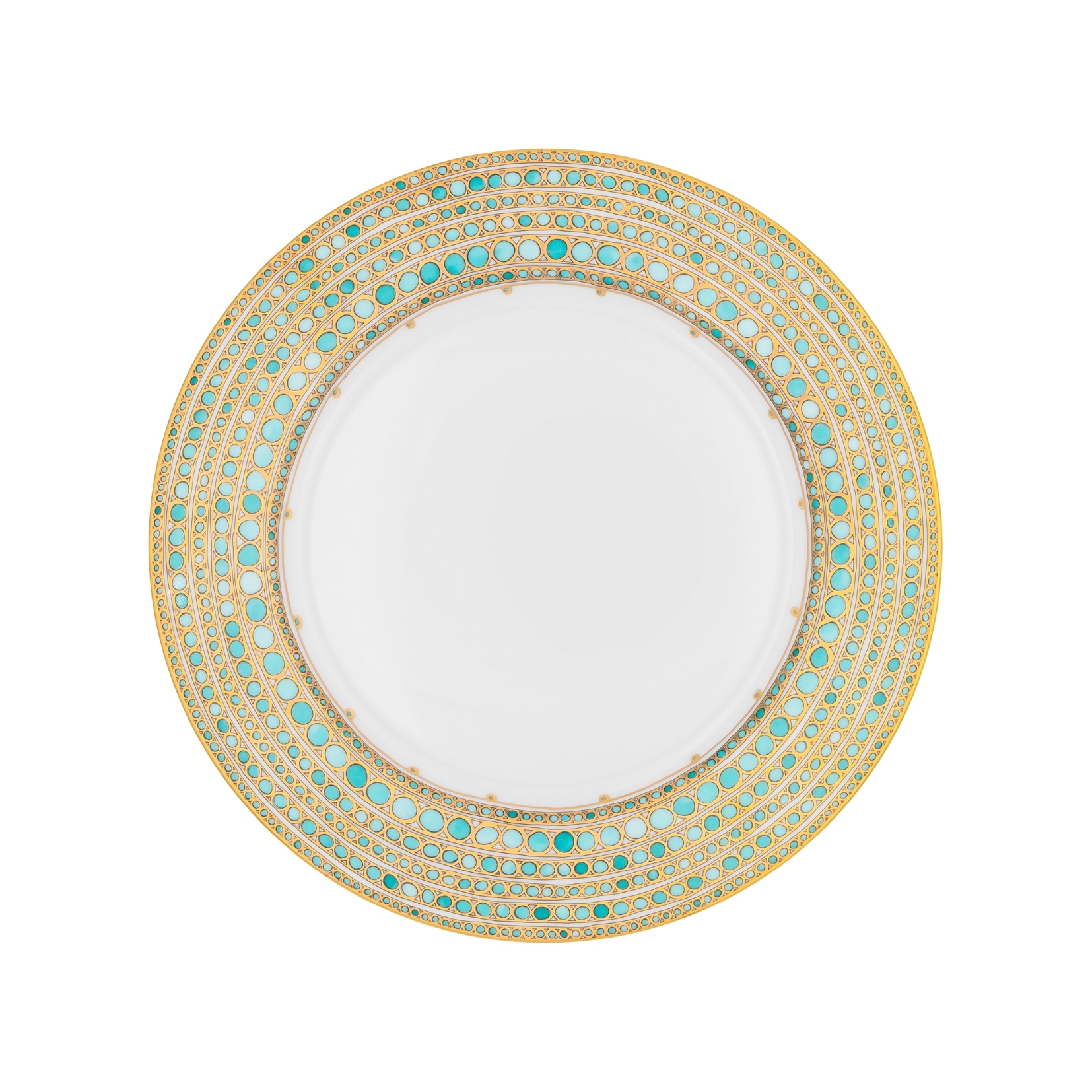 Robert Haviland & C. Parlon, Syracuse Turquoise, Dinner plate