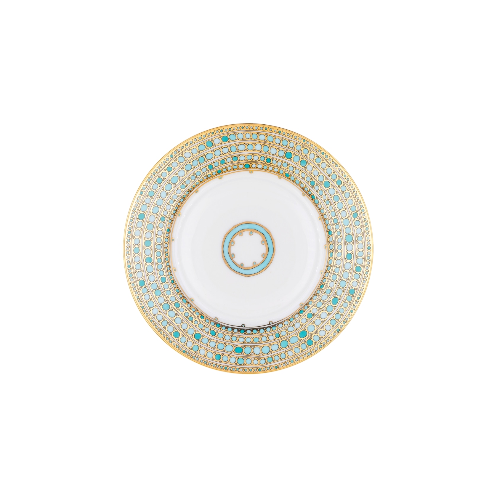 Robert Haviland & C. Parlon, Syracuse Turquoise, Dessert plate