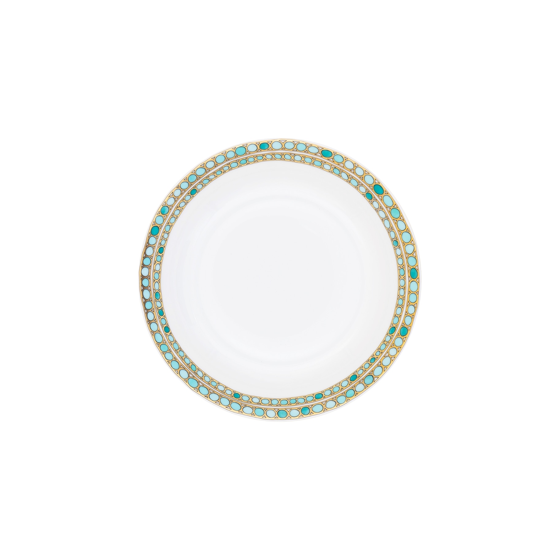 Robert Haviland & C. Parlon, Syracuse Turquoise, Coup soup plate