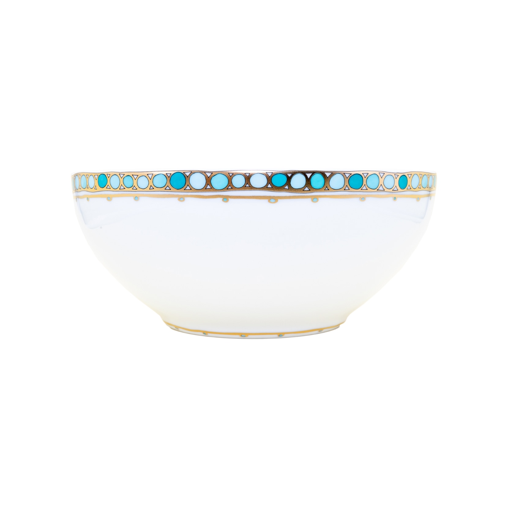 Robert Haviland & C. Parlon, Syracuse Turquoise, Salad bowl