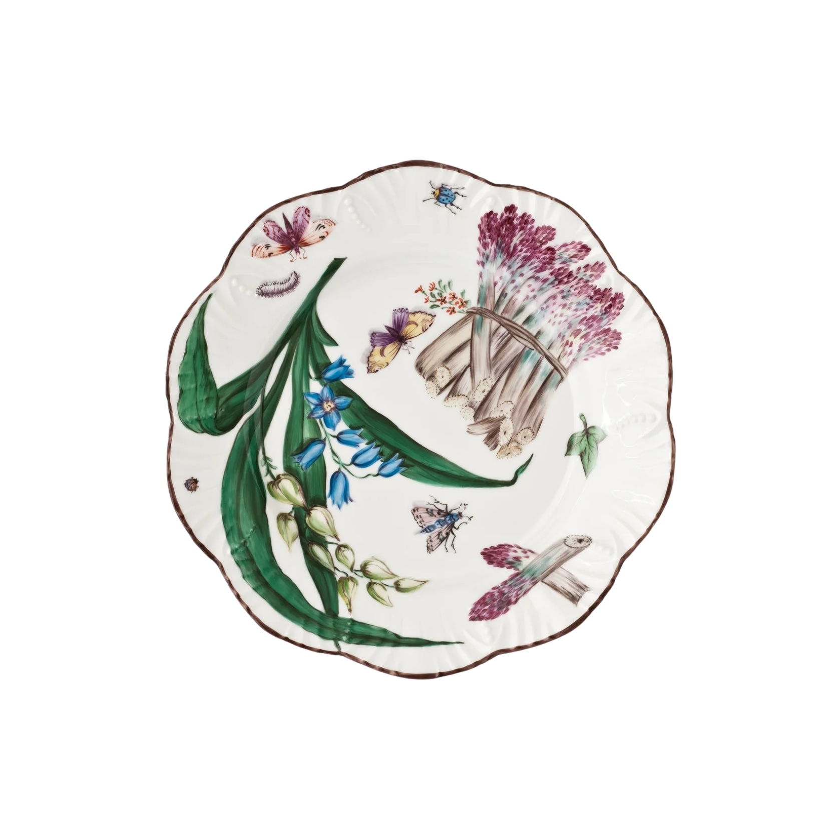 Pinto, Feuillages, Dessert plate