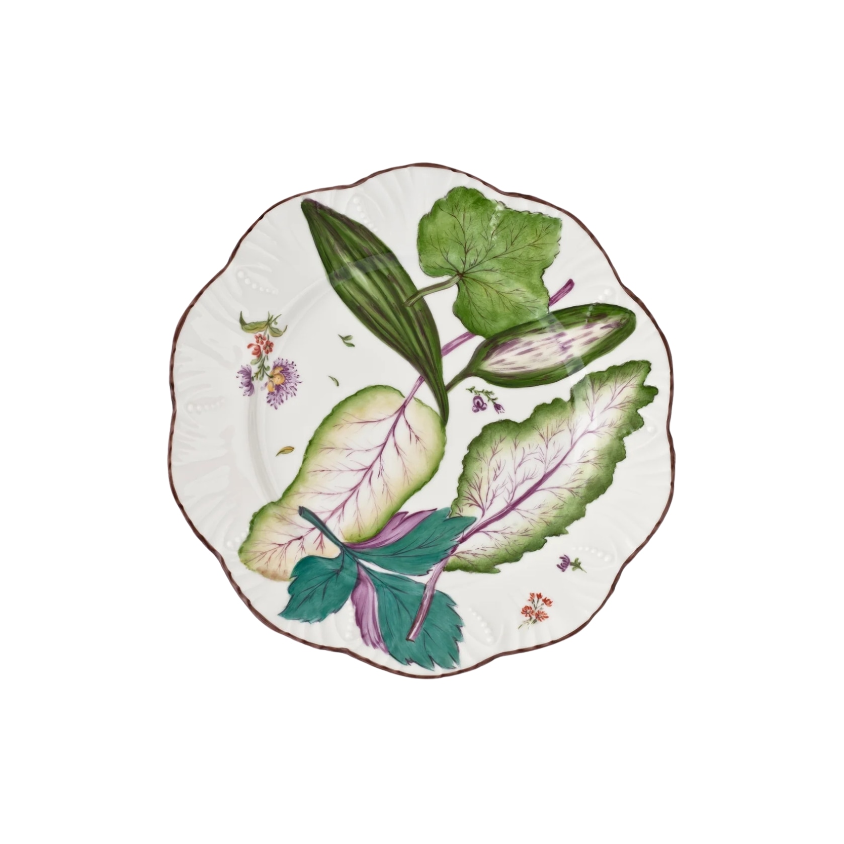 Pinto, Feuillages, Dessert plate