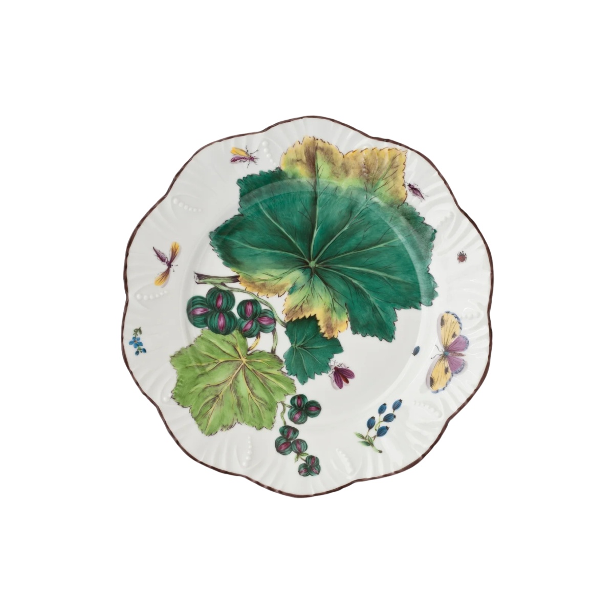 Pinto, Feuillages, Dessert plate
