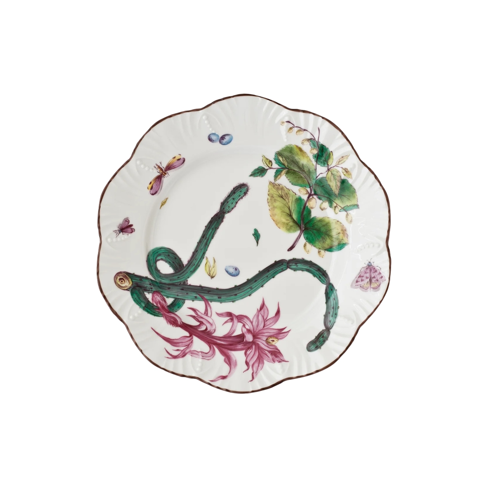 Pinto, Feuillages, Dessert plate