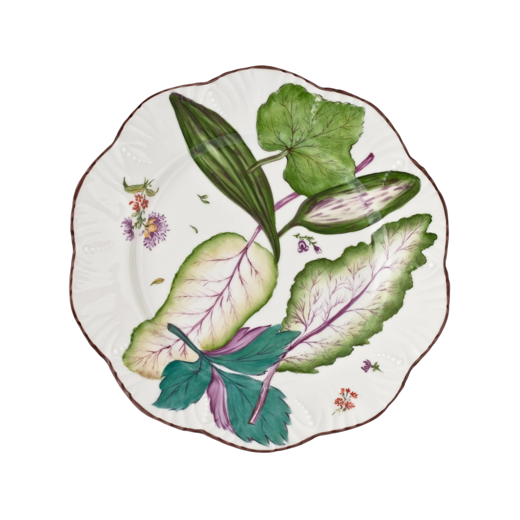 Pinto, Feuillages, Dinner plate