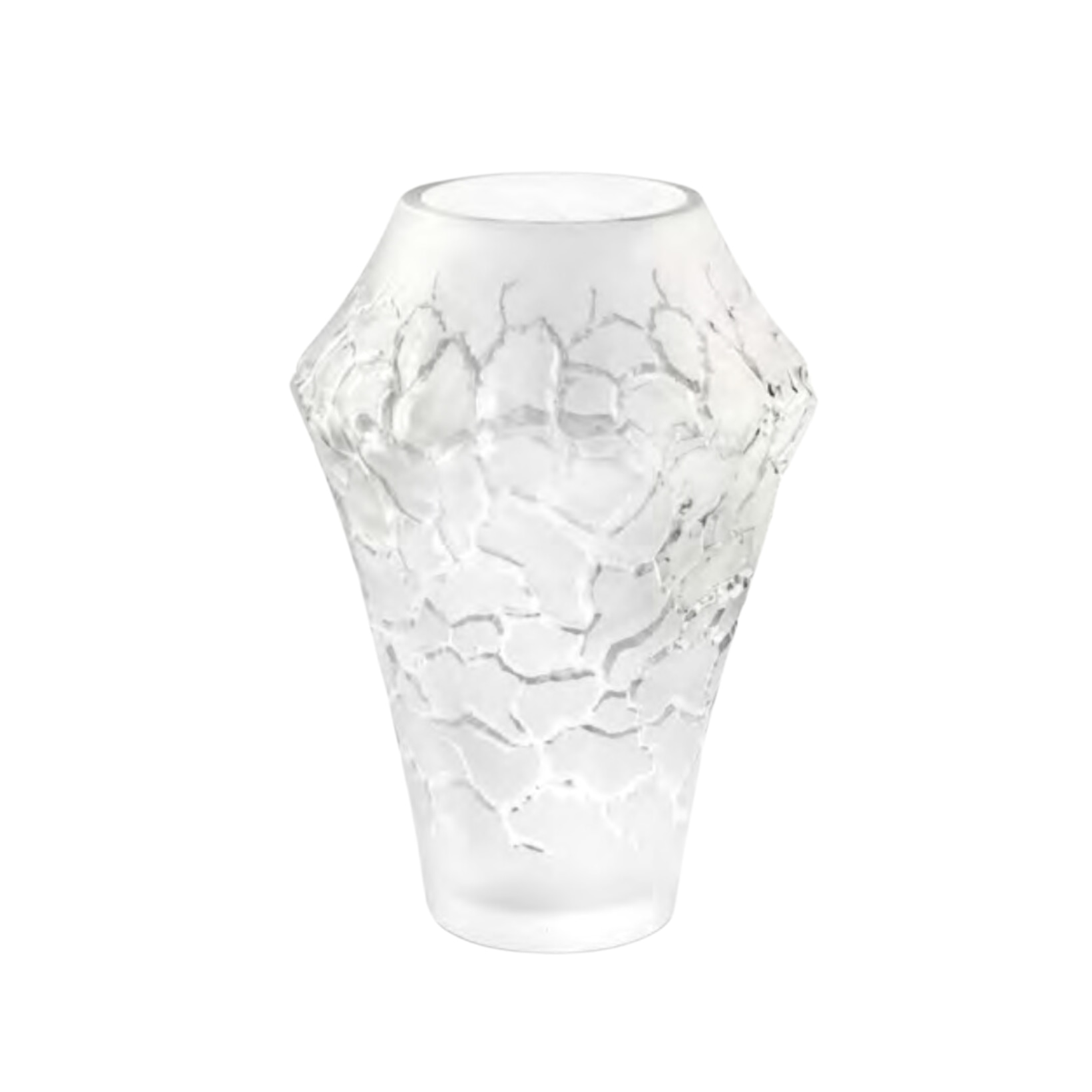 Lalique, Caldera collection, Vase medium, clear