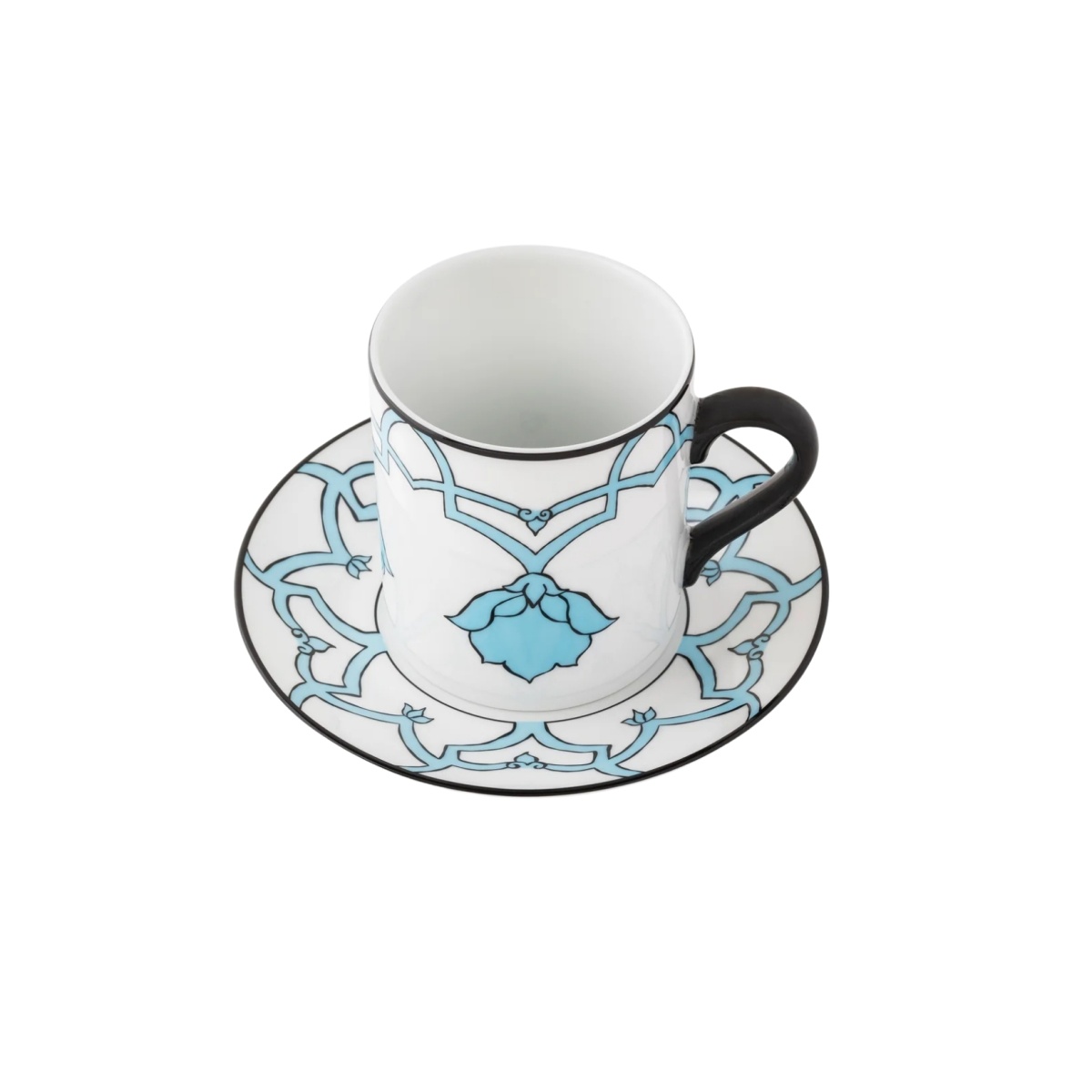 Pinto, Jaipur, Mug and saucer, aqua