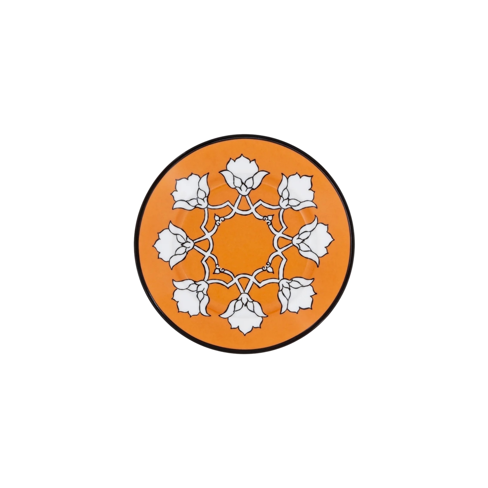 Pinto, Jaipur, Bread plate, orange