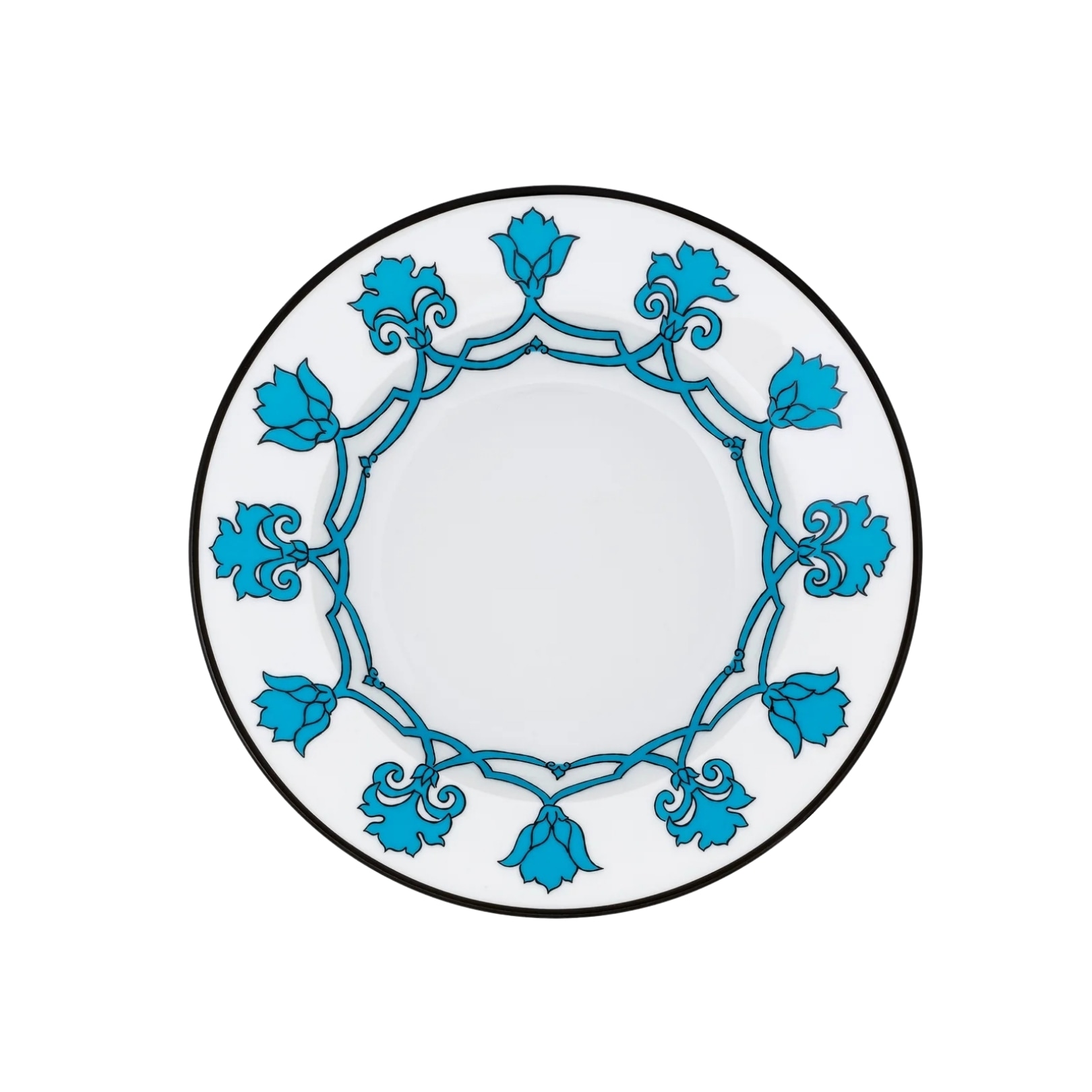Pinto, Jaipur, Soup plate, blue