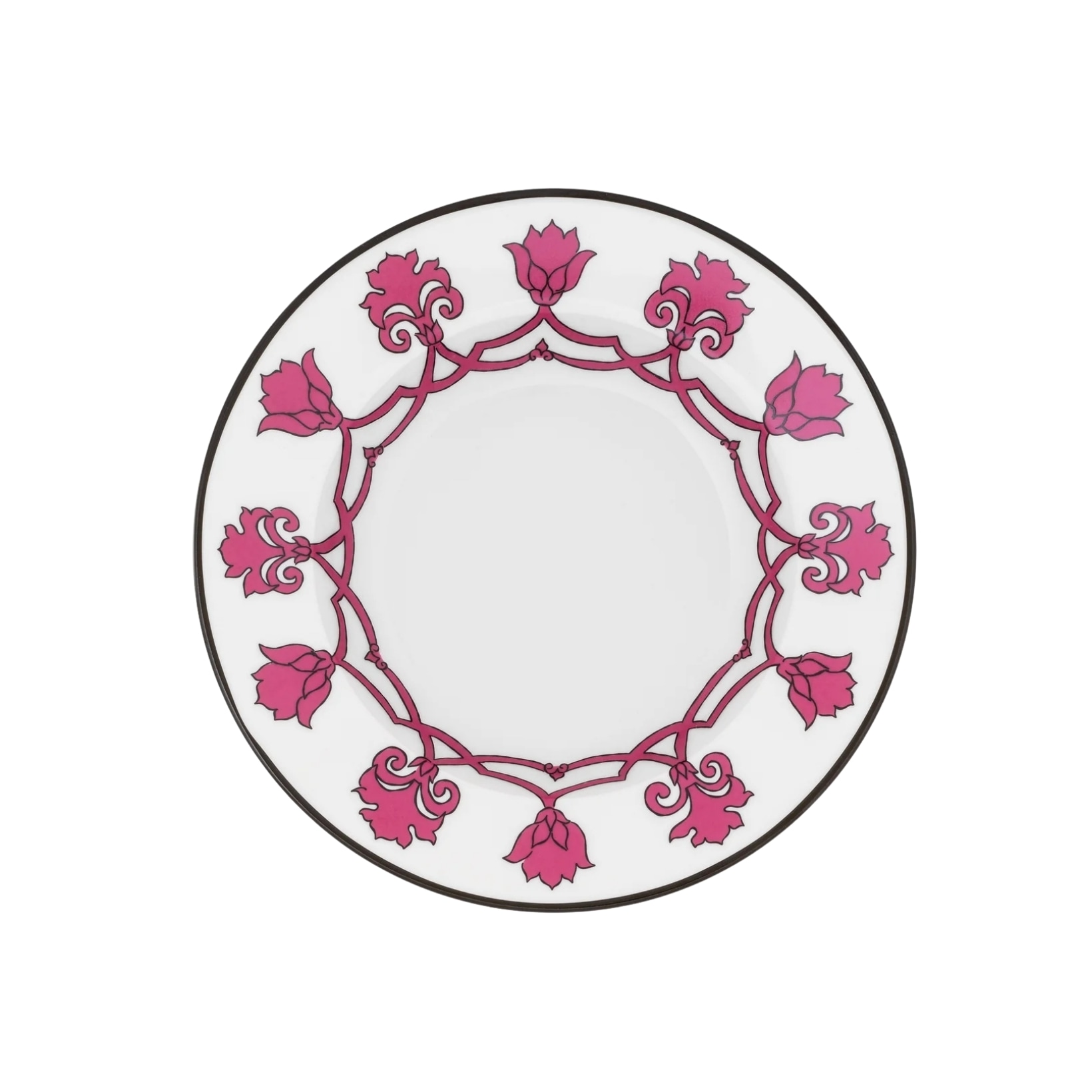Pinto, Jaipur, Soup plate, pink
