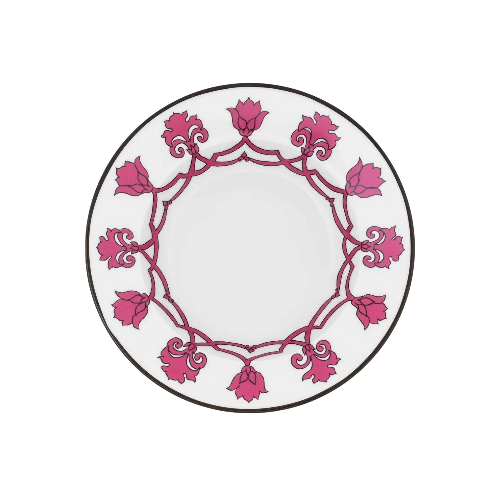 Pinto, Jaipur, Soup plate, pink