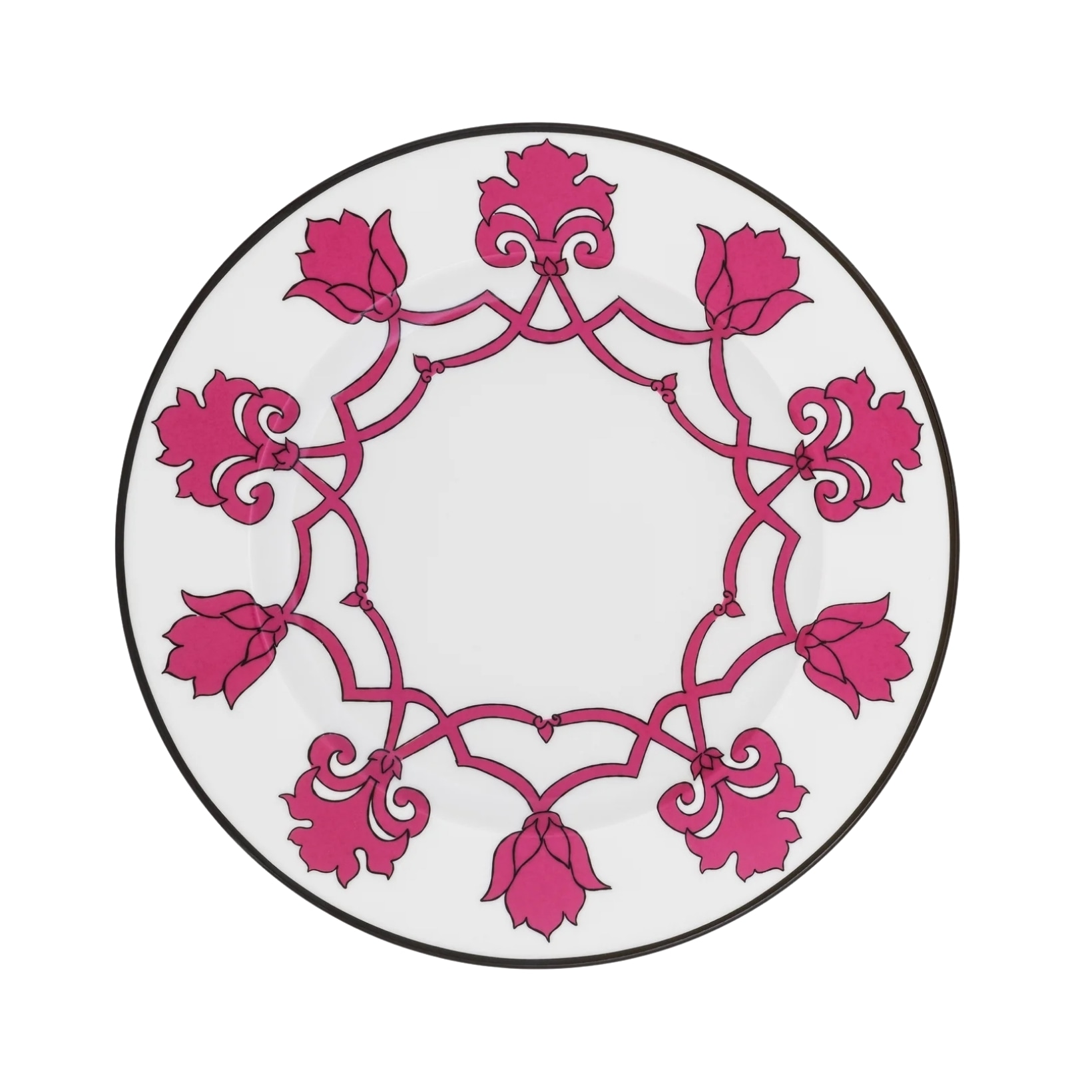 Pinto, Jaipur, Dinner plate, pink