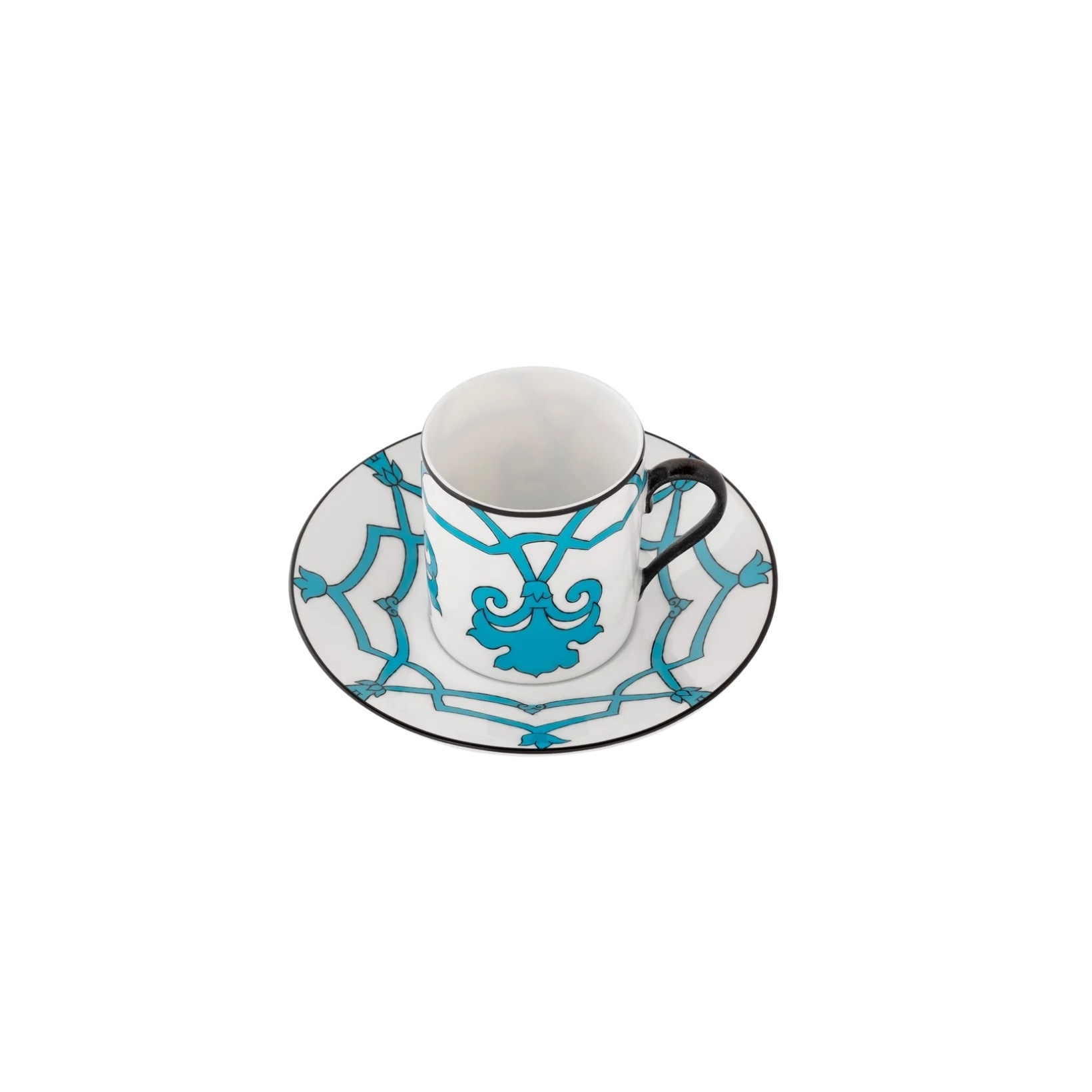 Pinto, Jaipur, Coffee cup and saucer, blue