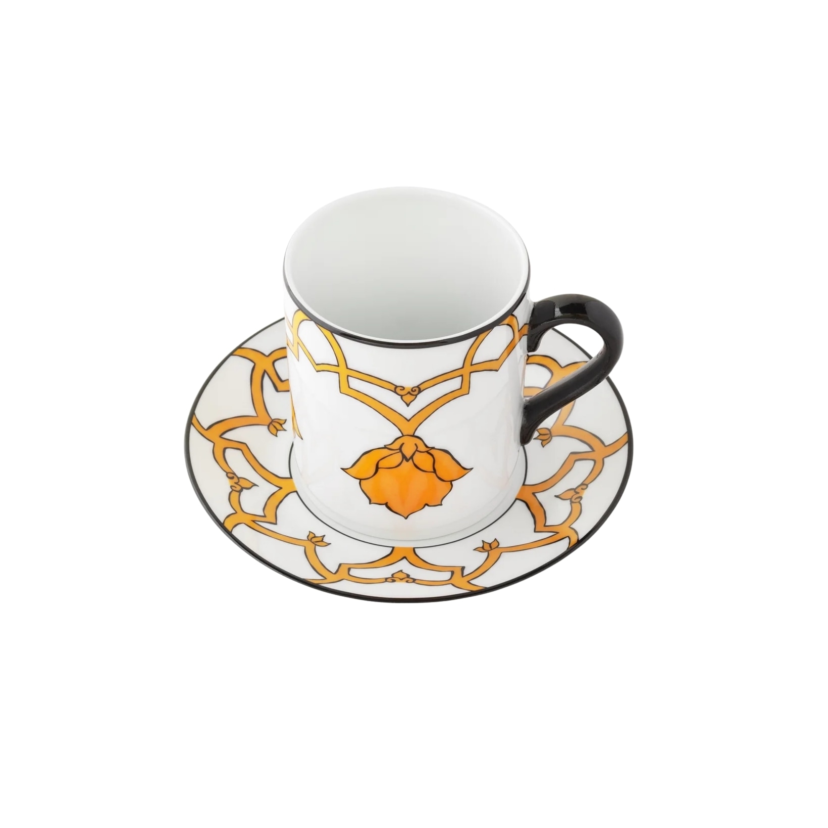 Pinto, Jaipur, Mug and saucer, orange