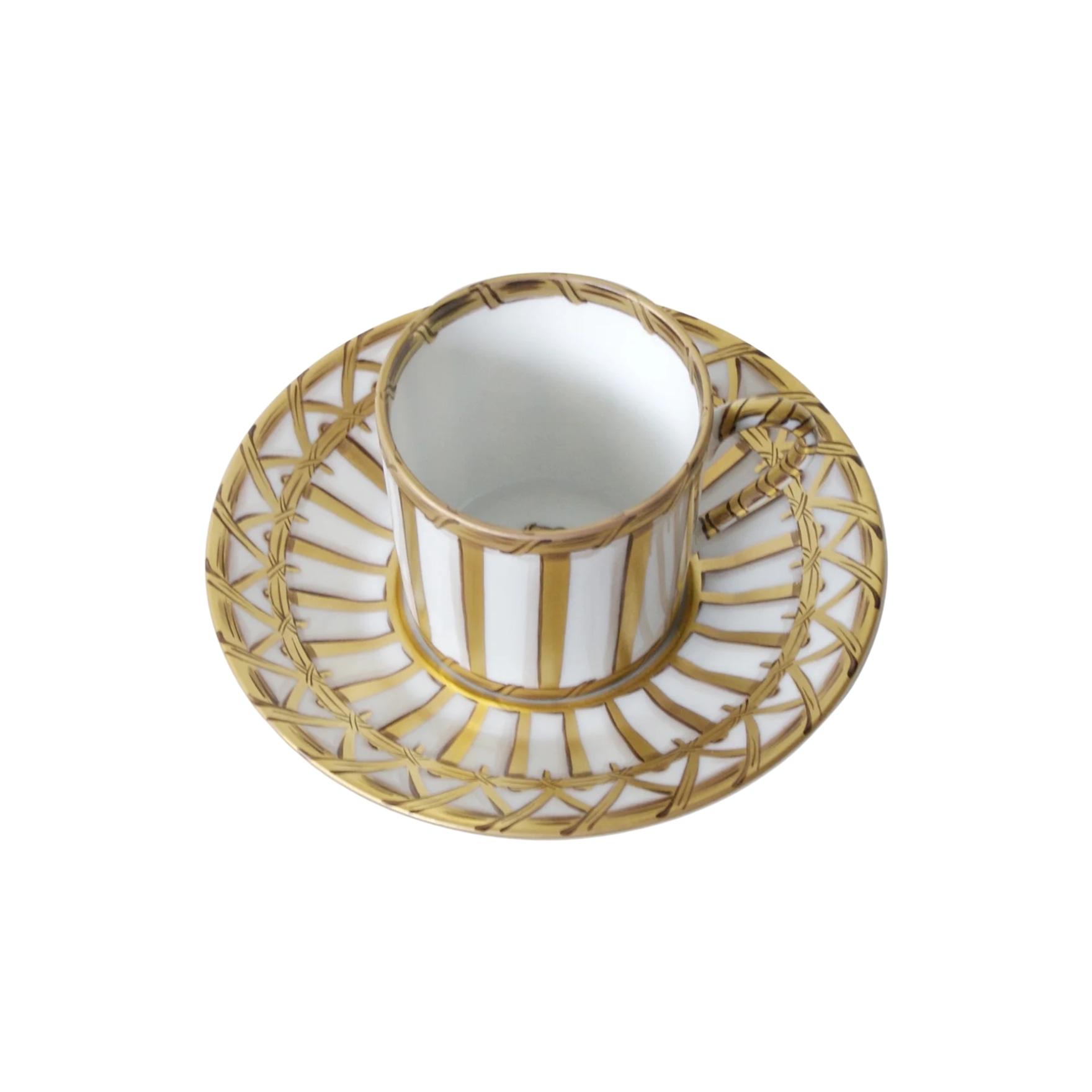 Pinto, Vannerie, Coffee cup and saucer