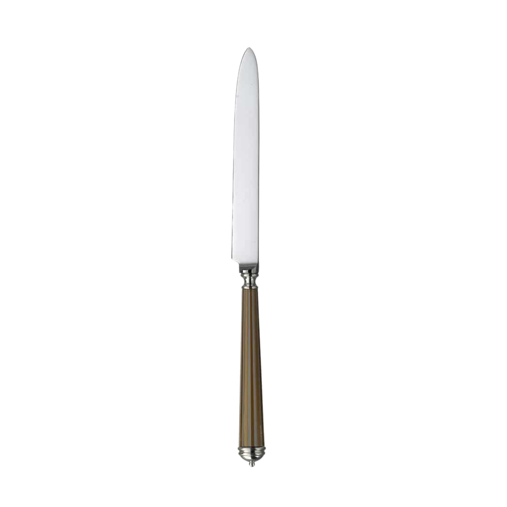 Alain Saint-Joanis, Lignes gold, silver plated, Table knife